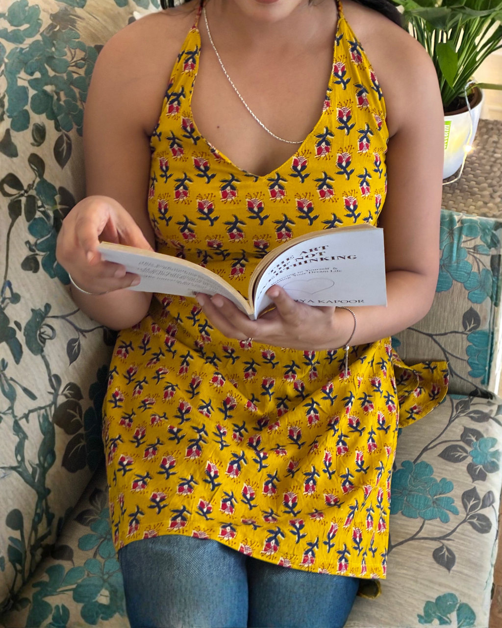 Saira – The Free-Spirit Halter Kurti