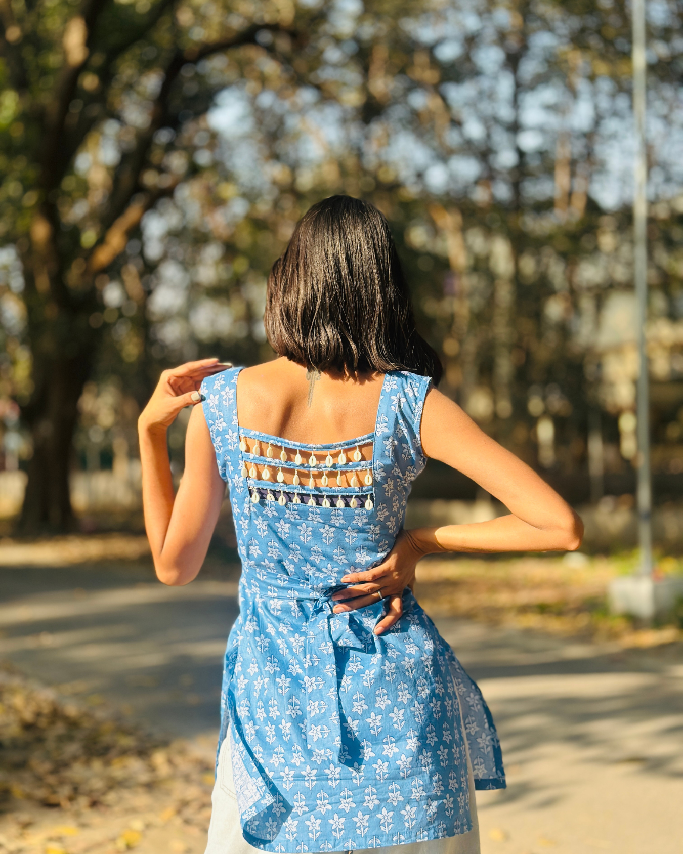 MAYURI- Short Cotton Kurti