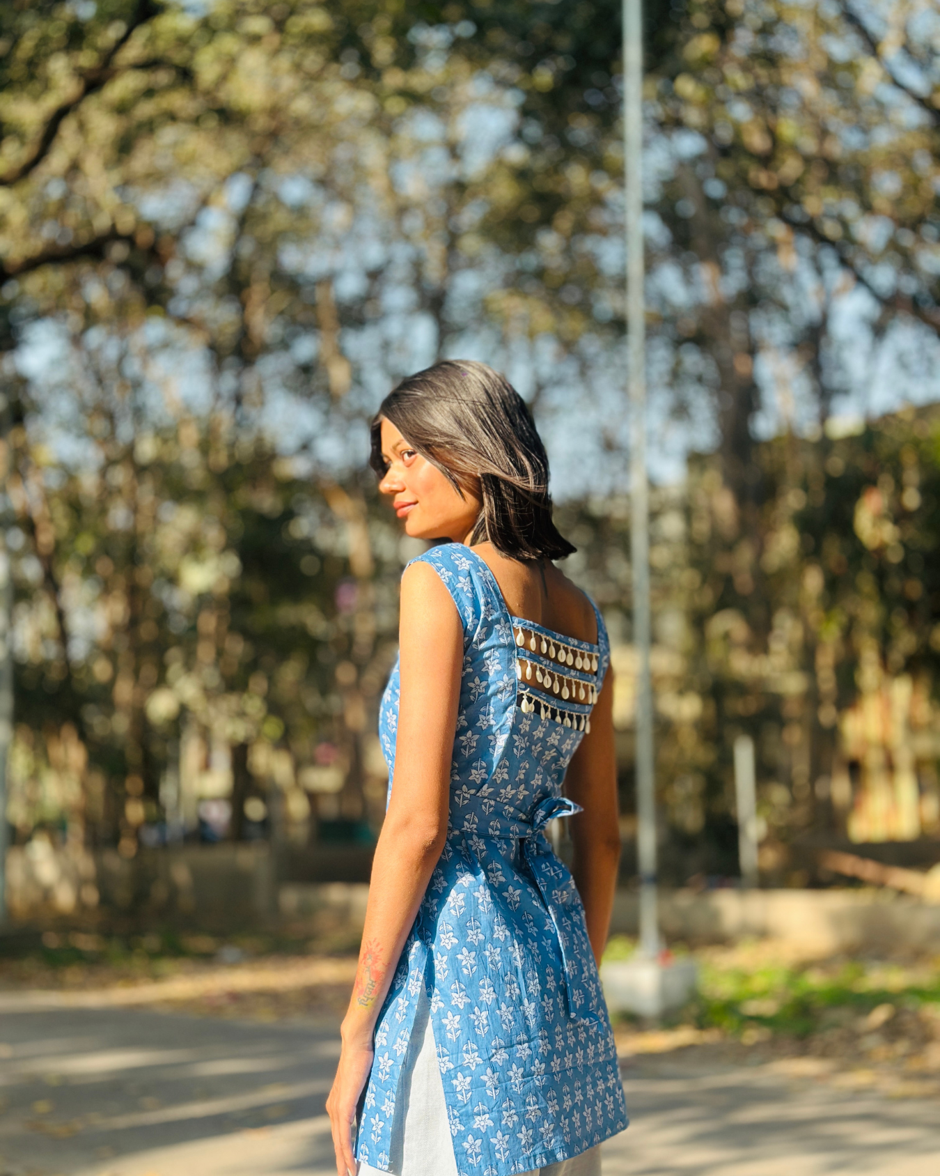 MAYURI- Short Cotton Kurti